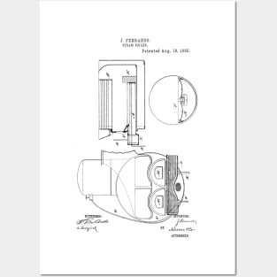 Steam Boiler Vintage Patent Hand Drawing Posters and Art